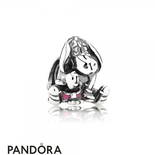 Pandora Jewelry Disney Charms Eeyore Charm Pink Enamel Official