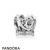 Pandora Jewelry Disney Charms Elsa's Crown Charm Blue Cz Official