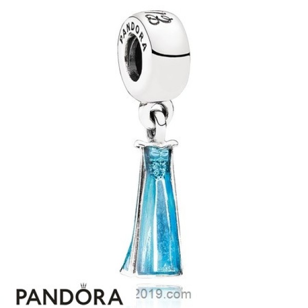 Pandora Jewelry Disney Charms Elsa's Dress Pendant Charm Mixed Enamel Official