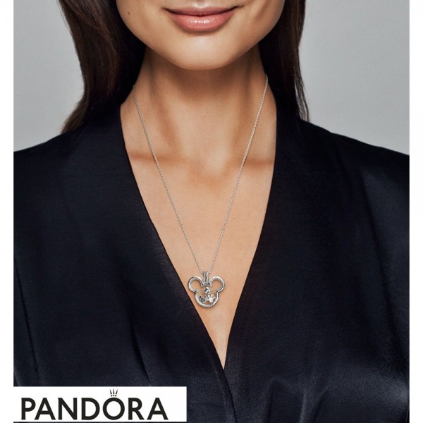 Pandora Jewelry Disney Mickey Locket Necklace Official
