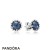 Pandora Jewelry Earrings Midnight Star Stud Earrings Midnight Blue Crystal Official