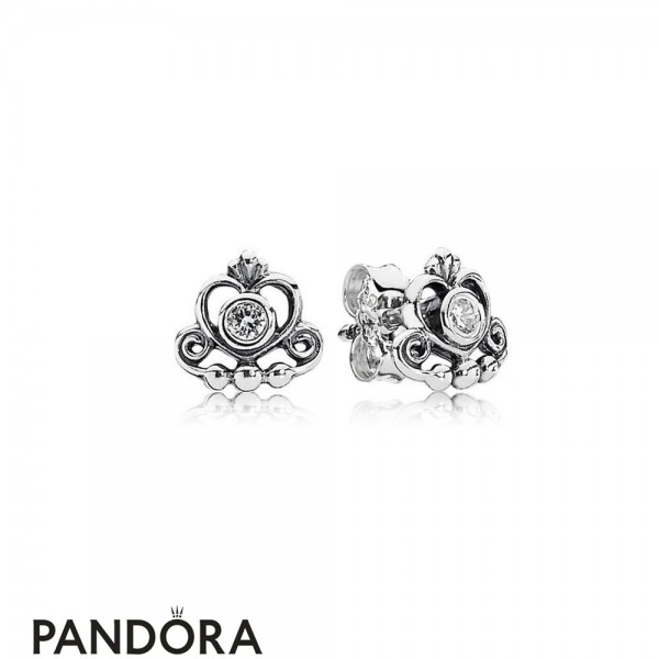 Pandora Jewelry Earrings My Princess Tiara Stud Earrings Official