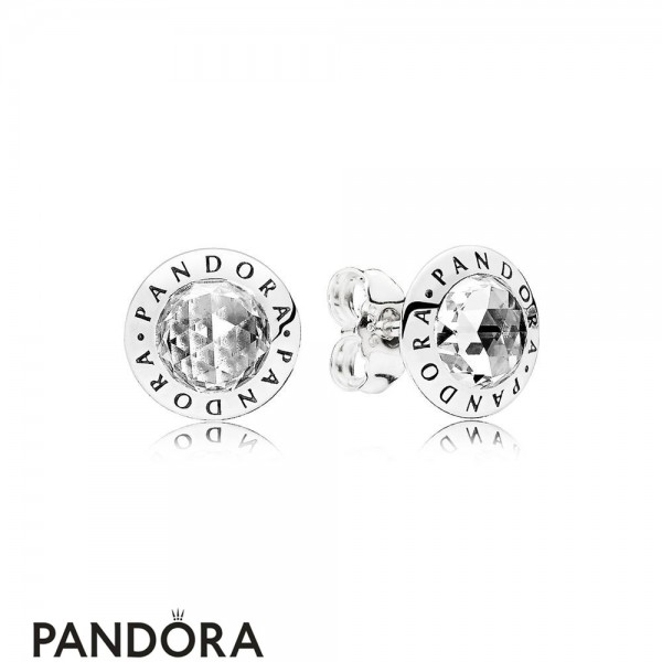 Pandora Jewelry Earrings Radiant Pandora Jewelry Logo Stud Earrings Official