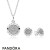 Pandora Jewelry A Pandora Jewelry Signature Necklace And Earring Set Official