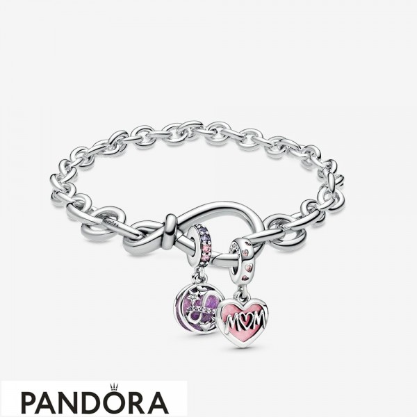 Pandora Jewelry Chunky Infinity Bracelet Set Official
