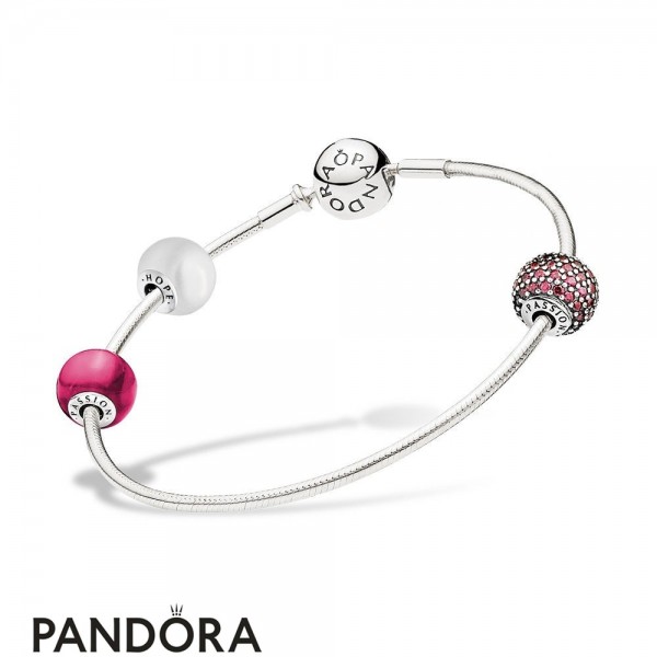 Pandora Jewelry Essence All About Passion Gift Set Official