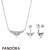 Pandora Jewelry Fairytale Tiara Earring And Necklace Gift Set Official