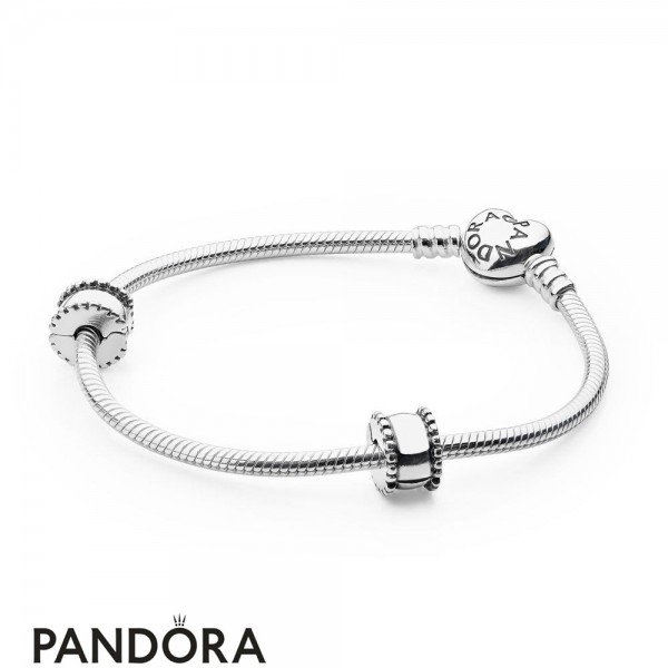 Pandora Jewelry Iconic Pandora Jewelry Holiday Gift Heart Clasp Bracelet Official