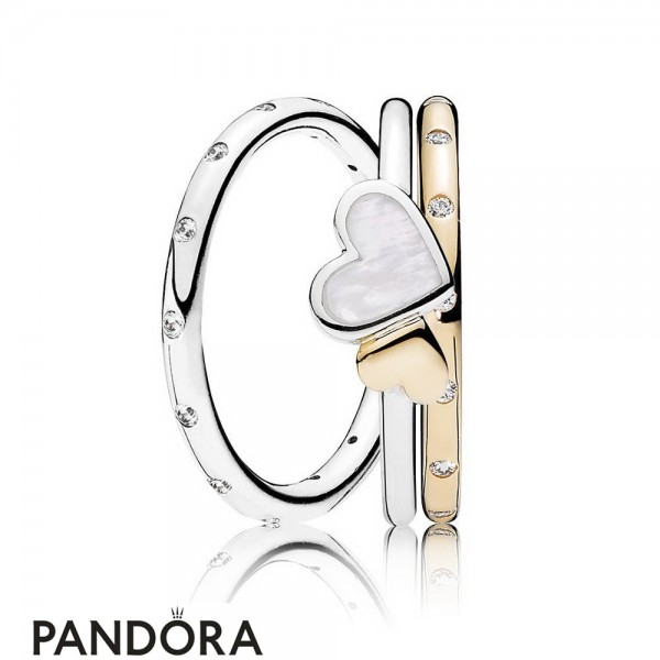 Pandora Jewelry Love Drops Ring Stack Official
