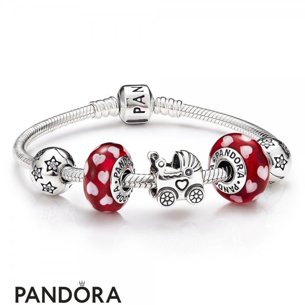 Pandora Jewelry New Born Gift Set Official