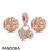 Pandora Jewelry Rose Open Your Heart Charm Pack Official