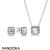 Pandora Jewelry Timeless Elegance Earring And Necklace Gift Set Official