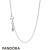 Pandora Jewelry Chains Sterling Silver Chain Necklace Adjustable Official