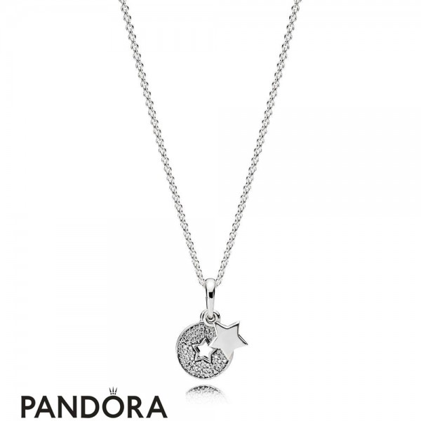 Pandora Jewelry Chains With Pendant Celebration Stars Necklace Official