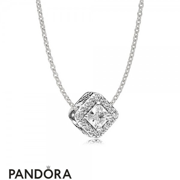 Pandora Jewelry Geometric Radiance Necklace Gift Set Official