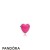 Pandora Jewelry Lockets Magenta Heart Petite Charm Official