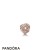 Pandora Jewelry Lockets Sparkling Love Knot Petite Charm Pandora Jewelry Rose Official