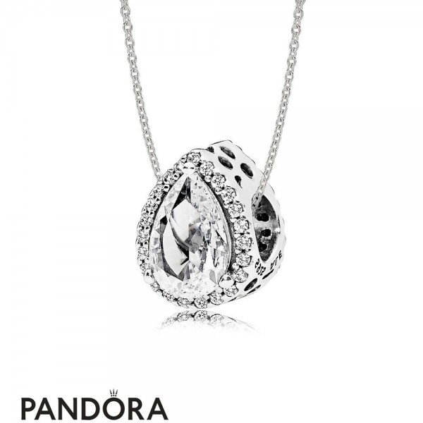 Pandora Jewelry Radiant Teardrop Necklace Gift Set Official