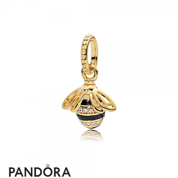 Pandora Jewelry Shine Queen Bee Necklace Pendant Official