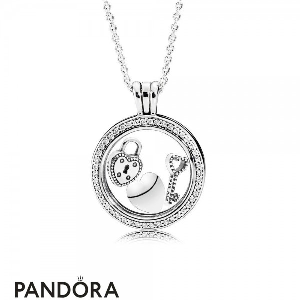Pandora Jewelry Sparkling Love Locket Gift Set Official