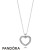 Pandora Jewelry Sparkling Pandora Jewelry Floating Heart Locket Necklace With Pendant Official