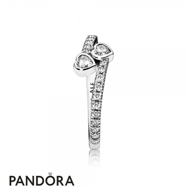 Pandora Jewelry Rings Forever Hearts Ring Official