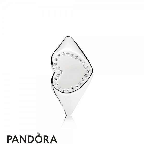 Pandora Jewelry Rings Heart Signet Ring Official