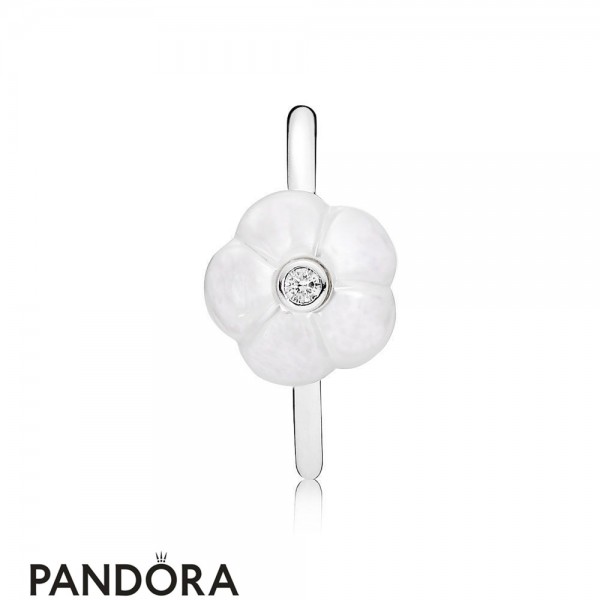 Pandora Jewelry Rings Luminous Florals Ring Mother Of Pearl Official