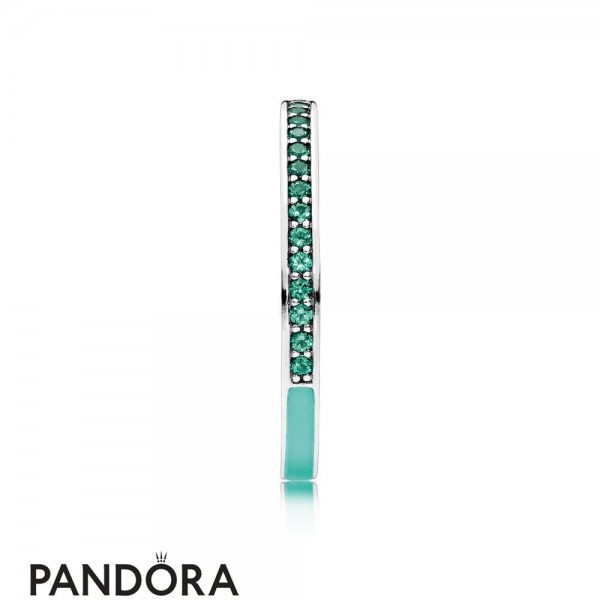 Pandora Jewelry Rings Radiant Hearts Of Pandora Jewelry Ring Bright Mint Enamel Royal Official