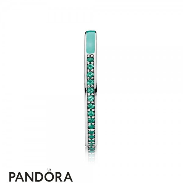 Pandora Jewelry Rings Radiant Hearts Of Pandora Jewelry Ring Bright Mint Enamel Royal Official