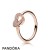 Pandora Jewelry Rings Official Shimmering Puzzle Heart Frame Ring Pandora Jewelry Rose Official