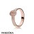 Pandora Jewelry Rings Sparkling Love Knot Ring Pandora Jewelry Rose Official