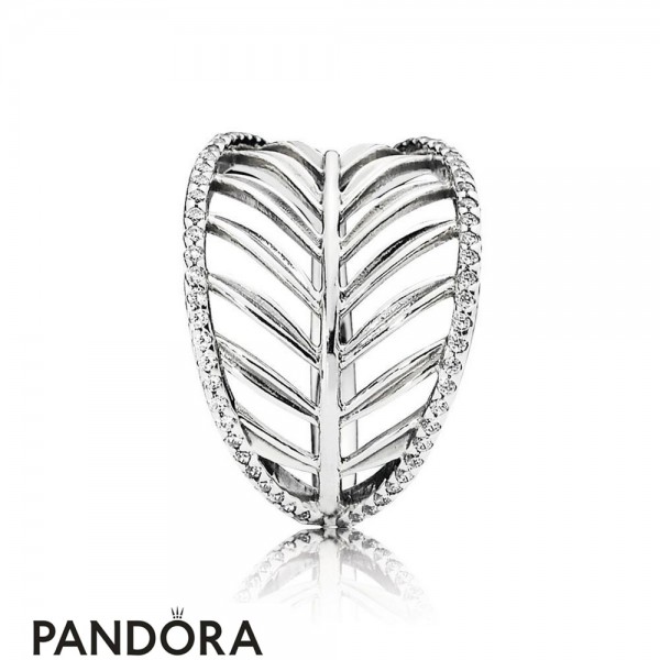 Pandora Jewelry Rings Tropical Palm Leaf Ring Official